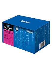 Уличная светодиодная гирлянда Uniel бахрома 230V синий ULD-B3010-200/TWK Blue IP67 UL-00002330 4