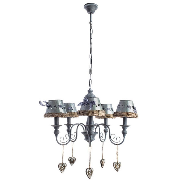 Подвесная люстра Arte Lamp Fattoria A5290LM-5RI изображение 1 Подвесная люстра Arte Lamp Fattoria A5290LM-5RI Фото № 1