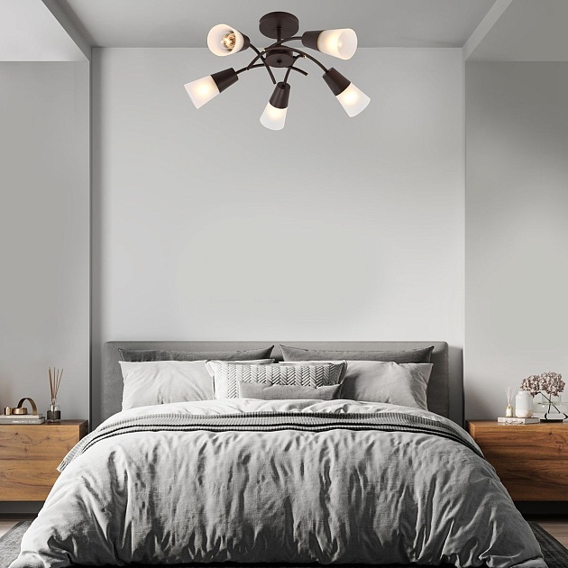 Потолочная люстра Escada Calla 1109/5P Wenge Фото № 3