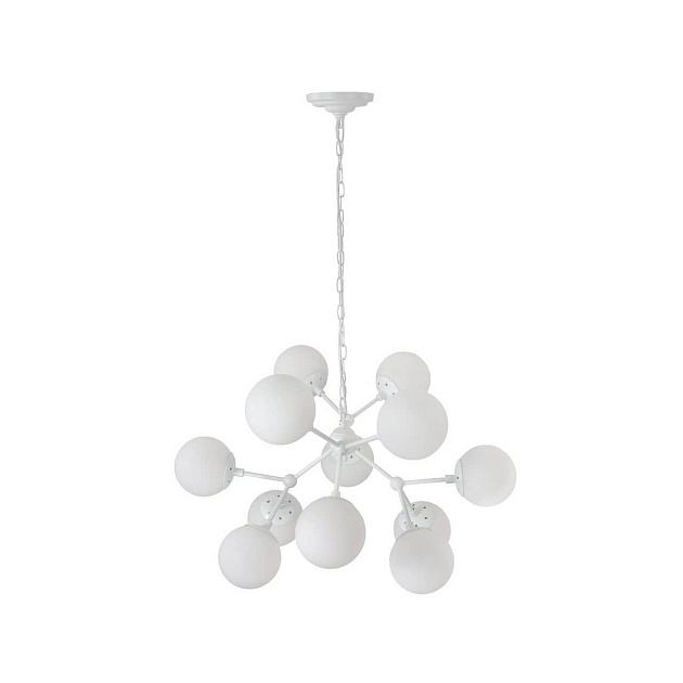 Подвесная люстра Crystal Lux Medea White SP12 Фото № 1