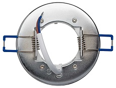 Светильник встраиваемый ЭРА DK97 CH/BK под лампу GX53 хром/черный Б0057462 2