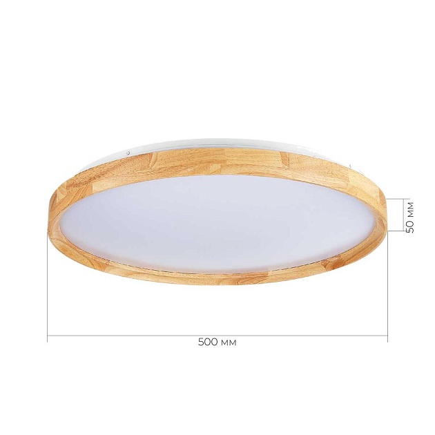 Потолочный сетодиодный светильник Evoluce Delia SLE201382-01 изображение 3 Потолочный сетодиодный светильник Evoluce Delia SLE201382-01 Фото № 3