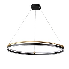 Подвесной светодиодный светильник Crystal Lux Fernando SP88W Led Black/Gold 4
