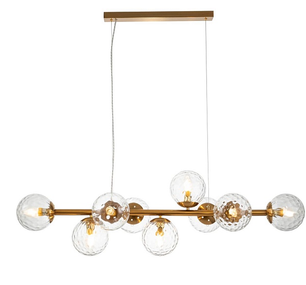 Подвесная люстра Indigo Cocoon 11008/9P Brass V000123 Фото № 1