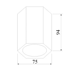 Потолочный светодиодный светильник Elektrostandard 25036/Led a055857 1