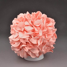 Настольная лампа Uniel ULW-R07 T/3000K/150C/A Гортензия Белый/Лосось UL-00007228 1