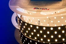 Светодиодная влагозащищенная лента DesignLed 26W/m 280LED/m 2835SMD теплый белый 2,5M 000533 2