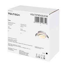 Встраиваемый светильник Voltega Бис / Bis VGL7373DLB-01W 1