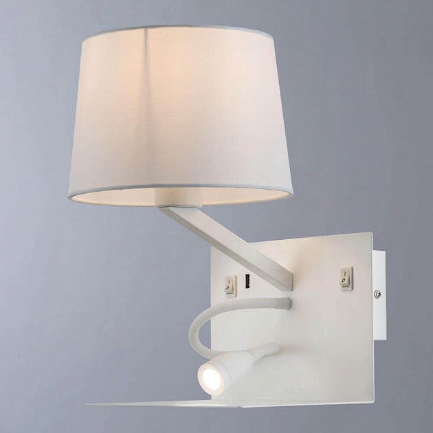 Бра Arte Lamp Ibis A1056AP-2WH фото 2