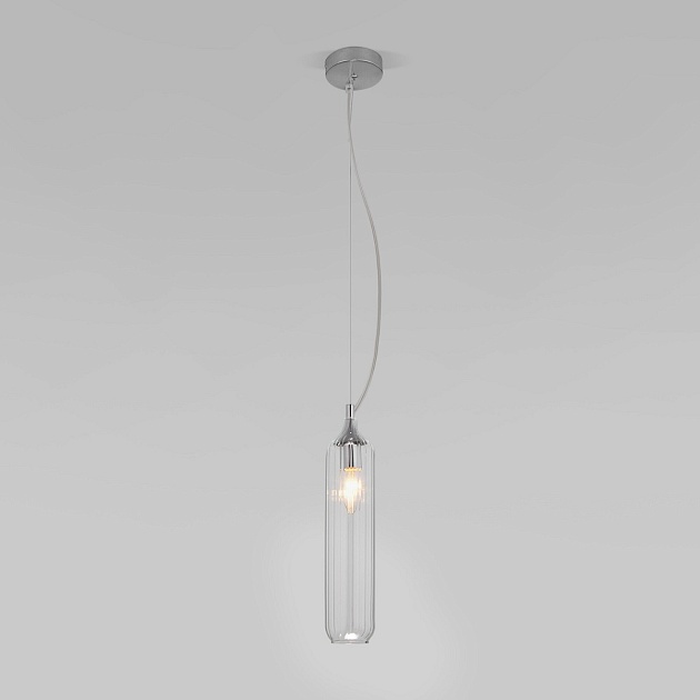 Подвесной светильник Eurosvet Siesta 50252/1 прозрачный изображение 1 Подвесной светильник Eurosvet Siesta 50252/1 прозрачный Фото № 1