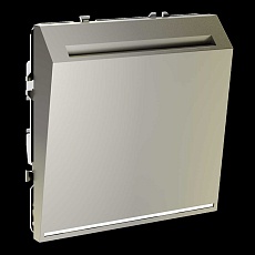 Выключатель встраиваемый S70 карточный 16А, (шелк) Voltum VLS010704 2