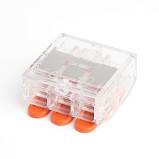 Универсальная компактная клемма 3-проводная Stekker, LD221-613 39864 2