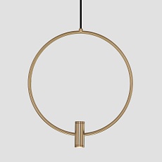 Подвесной светодиодный светильник Eurosvet Layla 50257/1 Led латунь 4