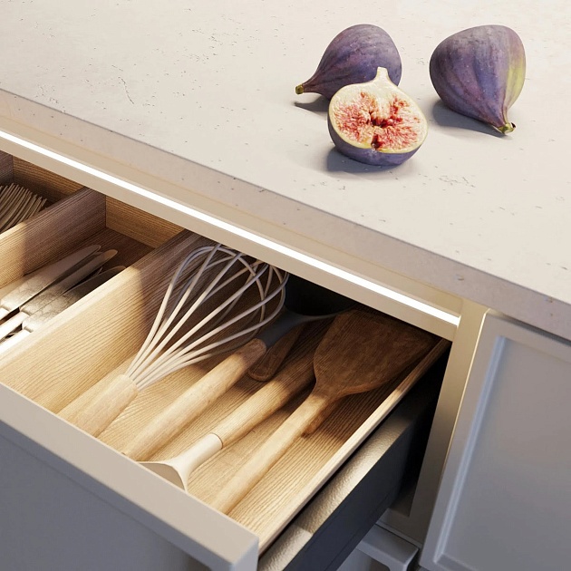 Светодиодная лента Arlight 4,8W/m 400 LED/m CSPSMD теплый белый 5М COB-X400-3mm 24V 041745 Фото № 2