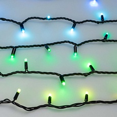 Уличная светодиодная гирлянда Ardecoled нить 24V разноцветная ARD-String-Pro-10000-Black-100Led-Live RGB-DMX 031750 5