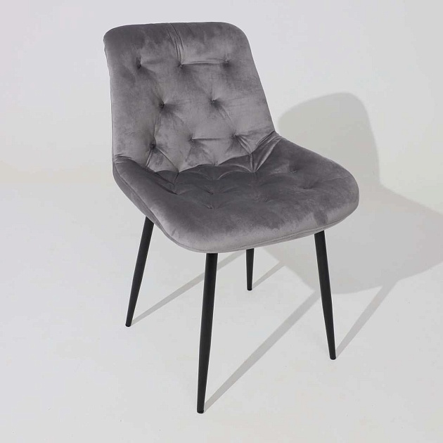 Кухонный стул AksHome Asrta светло-серый, велюр 70486 Фото № 10