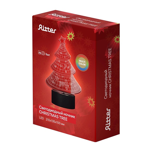 Светильник-ночник Ritter Christmas Tree 29256 2 Фото № 2