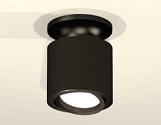 Комплект накладного светильника Ambrella light Techno Spot XS7402060 SBK/PBK черный песок/черный полированный (N7926, C7402, N7002) 1