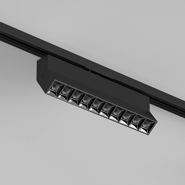 Трековый светодиодный светильник Denkirs Edder DK6646-BK Фото № 4