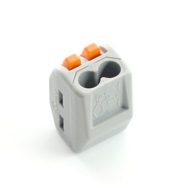 Клемма строительно-монтажная 2-проводная Stekker, LD222-412 32396 Фото № 3