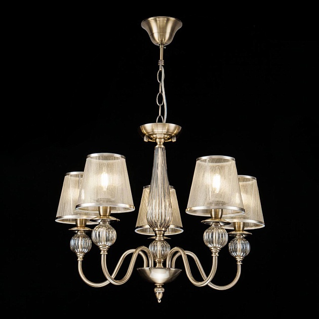 Подвесная люстра Freya Inessa FR2685PL-05BZ Фото № 2