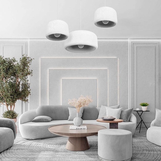Подвесной светильник Loft IT Stone 10252/500 White изображение 5 Подвесной светильник Loft IT Stone 10252/500 White Фото № 5