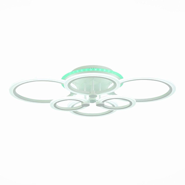 Потолочная светодиодная люстра Evoluce Cerina SLE500552-06RGB Фото № 5