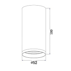 Потолочный светильник Maytoni Focus S C052CL-01B 5