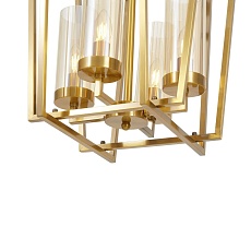 Подвесная люстра Lumina Deco Afres LDP 1246-4 MD+AB 1