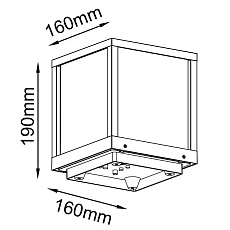 Уличный светильник Mantra Utah 8929 1