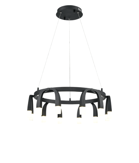 Подвесной светильник Vele Luce Negro VL7102P12 Фото № 5