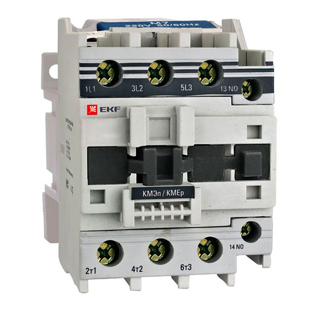 Контактор КМЭп малогабаритный 40А 24В DC 1NO 1NC EKF PROxima ctr-s-40-24-nc-p Фото № 1