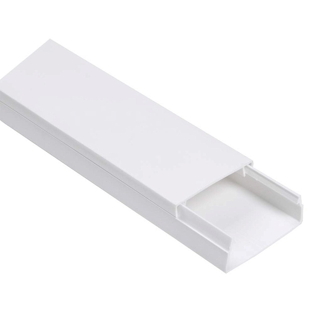 ECOLINE Кабель-канал 40х25 белый (24м) IEK CKK11-040-025-1-K01 Фото № 1