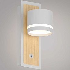 Настенный светильник Reluce 22540-0.2-01 WH+WOOD