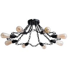 Потолочная люстра Arte Lamp A9344PL-8BK 2