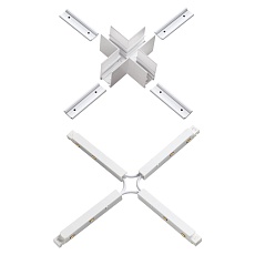 Коннектор X-образный для низковольтного шинопровода Novotech Shino Flum 135127 1