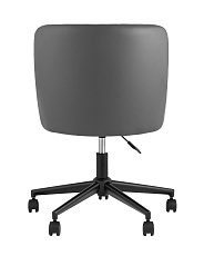 Поворотное кресло Stool Group Ститч Хани экокожа серая MF15F-D X-86 3