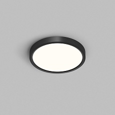 Потолочный светодиодный светильник Denkirs Thin DK6520-BK