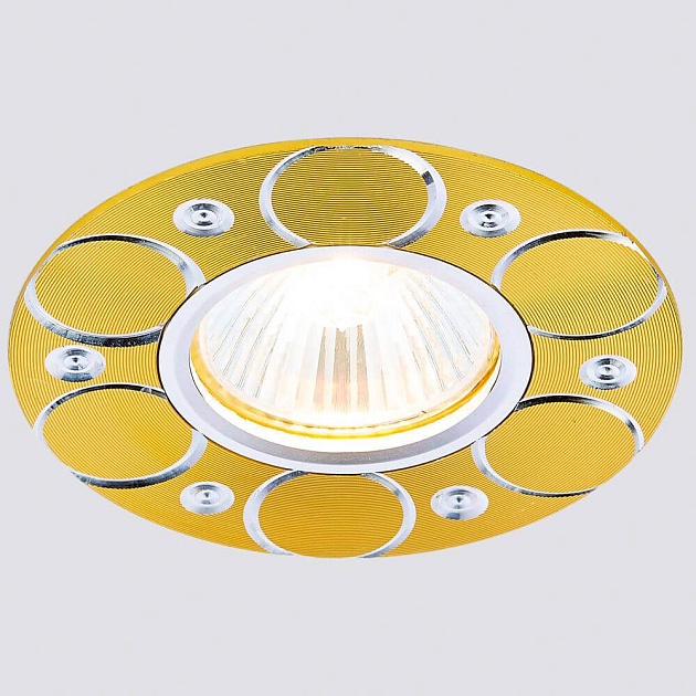 Встраиваемый светильник Ambrella light Classic A808 AL/G Фото № 2