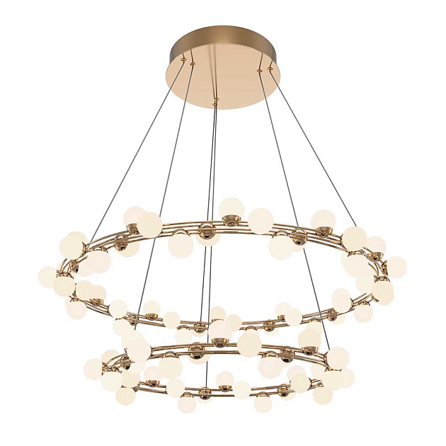 Подвесная светодиодная люстра Maytoni Tessara MOD081PL-L84G3K изображение 1 Подвесная светодиодная люстра Maytoni Tessara MOD081PL-L84G3K Фото № 1