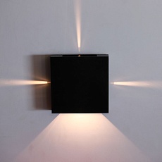 Уличный настенный светодиодный светильник Arte Lamp Algol A1445AL-4BK 5