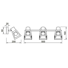 Спот Vele Luce Carisma VL6462W03 4