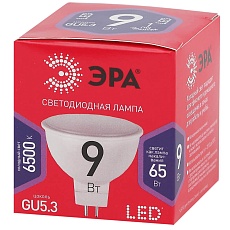 Лампа светодиодная ЭРА GU5.3 9W 6500K матовая MR16-9W-865-GU5.3 R Б0045353 3
