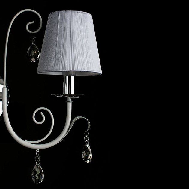 Бра Arte Lamp Romana Snow A1743AP-2WH Фото № 2
