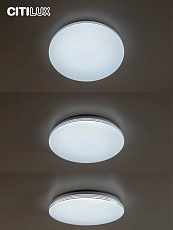 Потолочный светодиодный светильник Citilux Симпла CL714330G 5
