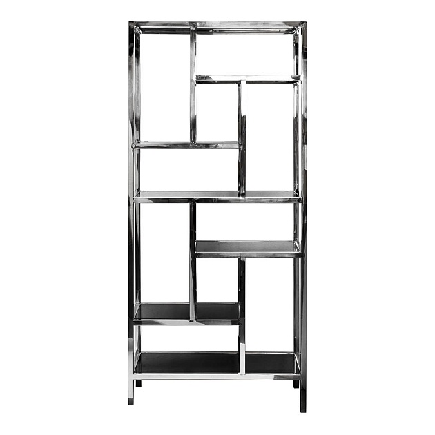Стеллаж Garda Decor 46AS-SH1076-Silver Фото № 1