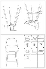 Барный стул Woodville Capri 15132 1