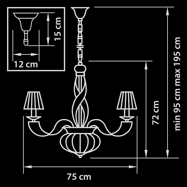Подвесная люстра Osgona Alveare 702102 изображение 3 Подвесная люстра Osgona Alveare 702102 Фото № 3