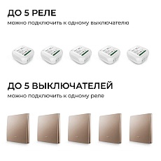 Реле с кинетическими выключателями Smart Apeyron 04-84 2