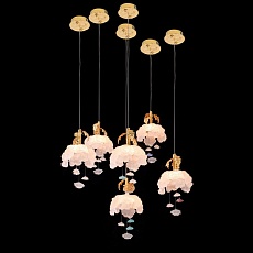 Подвесной светильник Fluorite Pirilampo Clear FL1186-1PC 2
